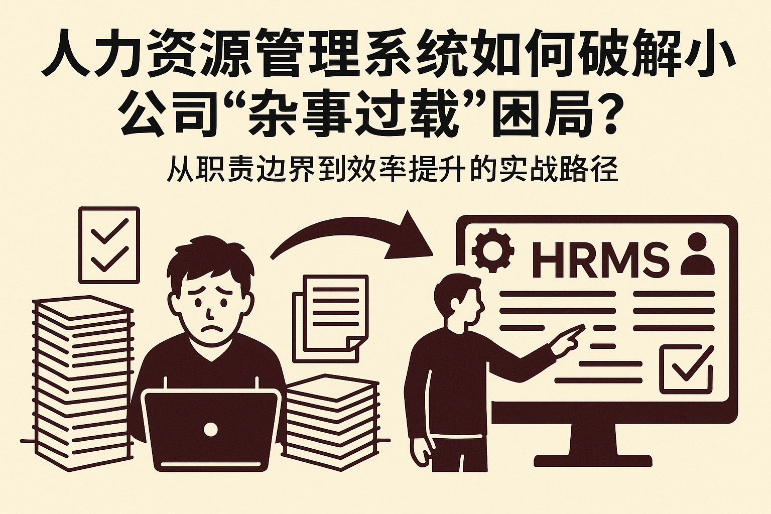 人力资源管理系统如何破解小公司“杂事过载”困局？从职责边界到效率提升的实战路径