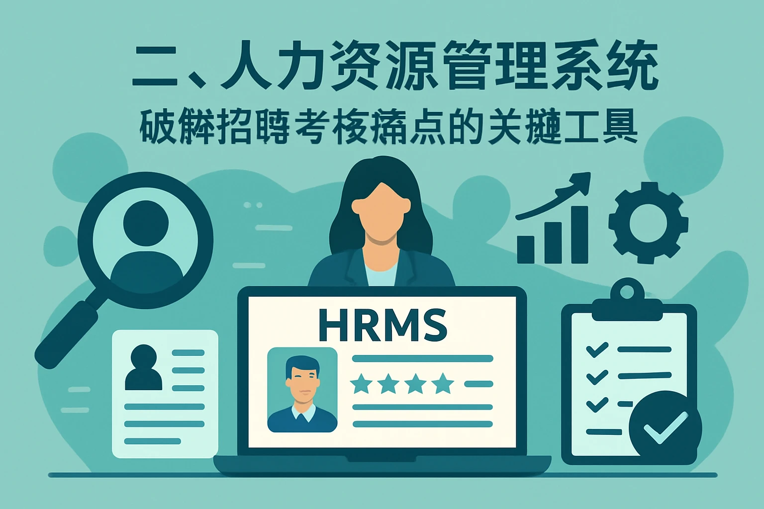 二、人力资源管理系统：破解招聘考核痛点的关键工具