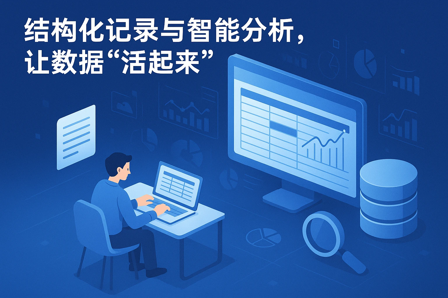 2. 结构化记录与智能分析，让数据“活起来”