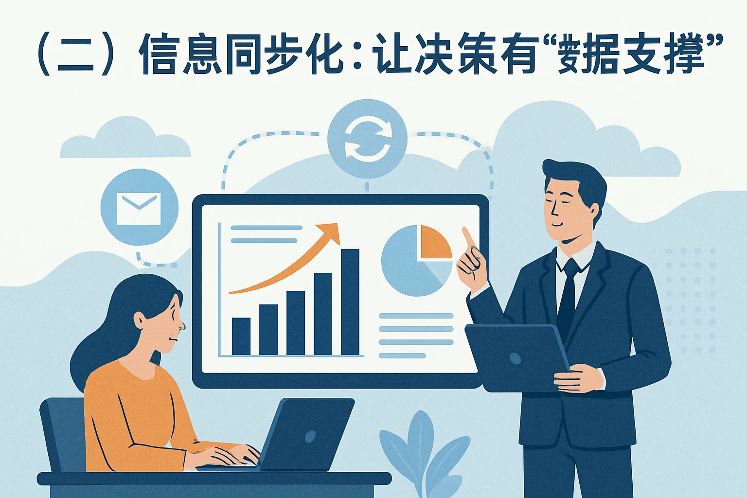 （二）信息同步化：让决策有