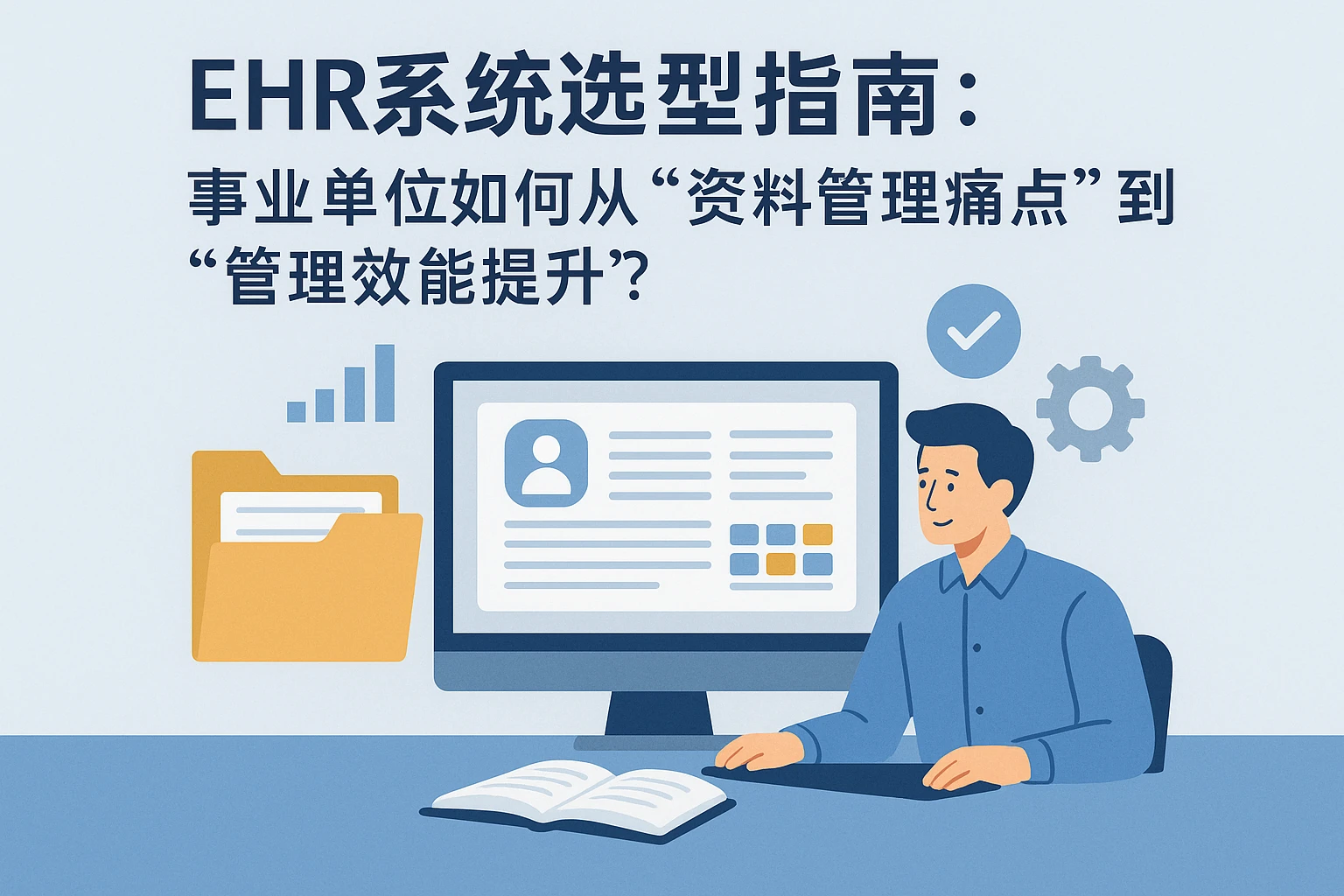 EHR系统选型指南：事业单位如何从“资料管理痛点”到“管理效能提升”？