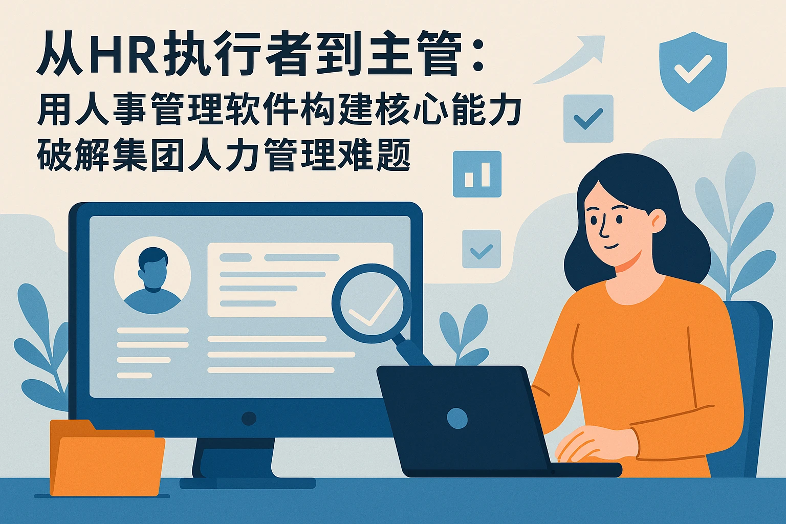 从HR执行者到主管：用人事管理软件构建核心能力，破解集团人力管理难题