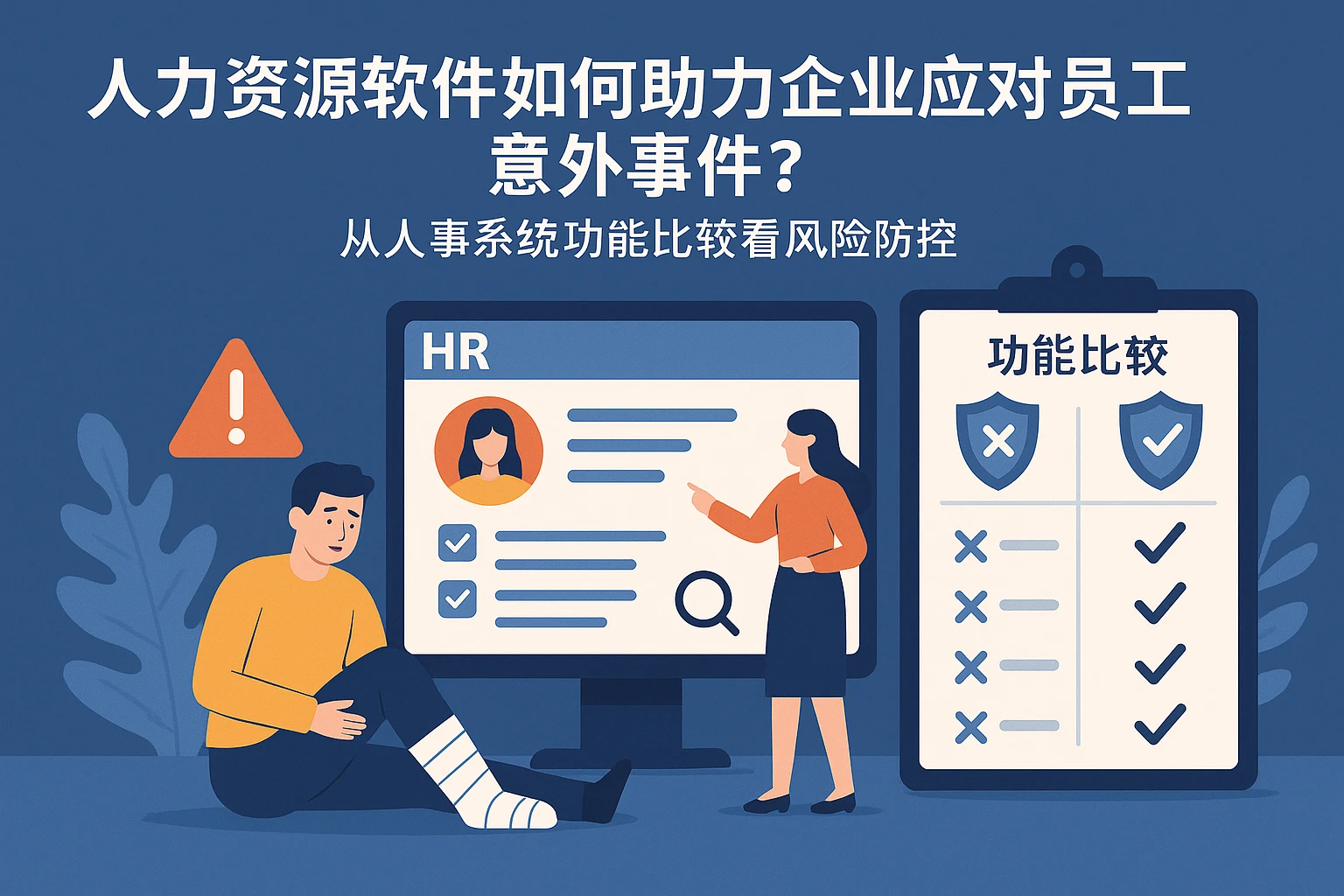 人力资源软件如何助力企业应对员工意外事件？从人事系统功能比较看风险防控