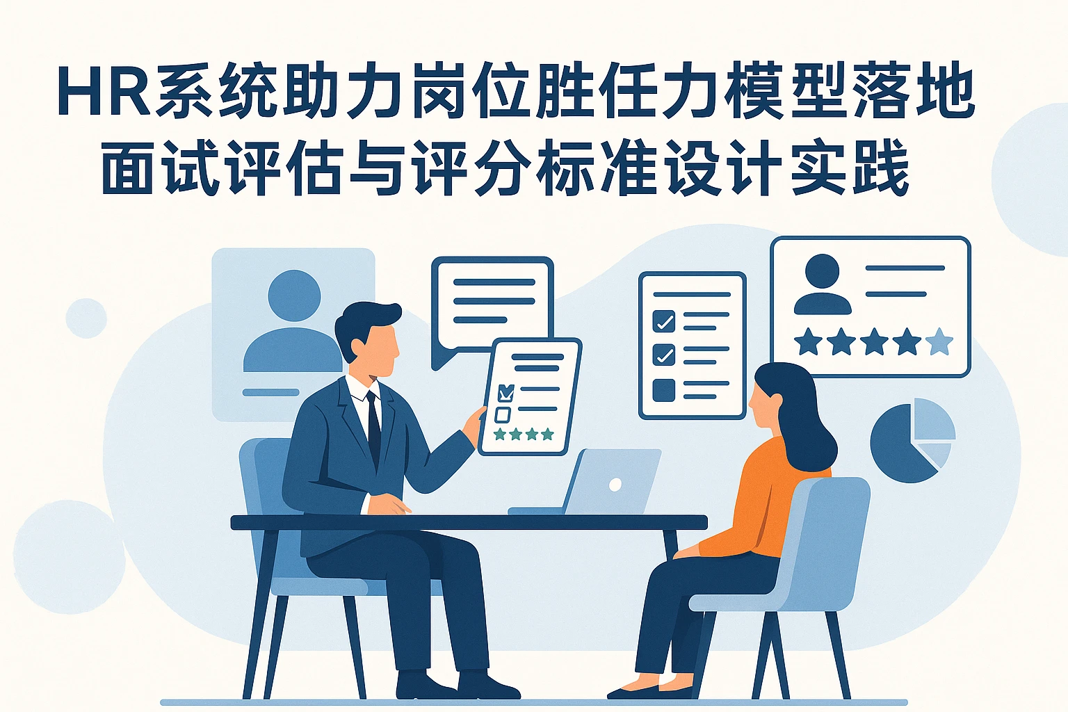 HR系统助力岗位胜任力模型落地：面试评估与评分标准设计实践