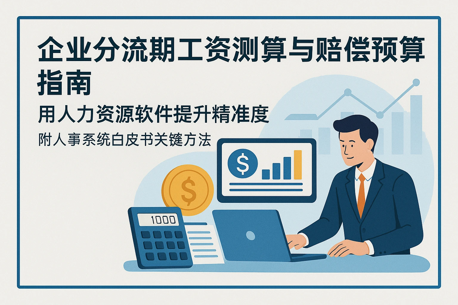企业分流期工资测算与赔偿预算指南：用人力资源软件提升精准度——附人事系统白皮书关键方法