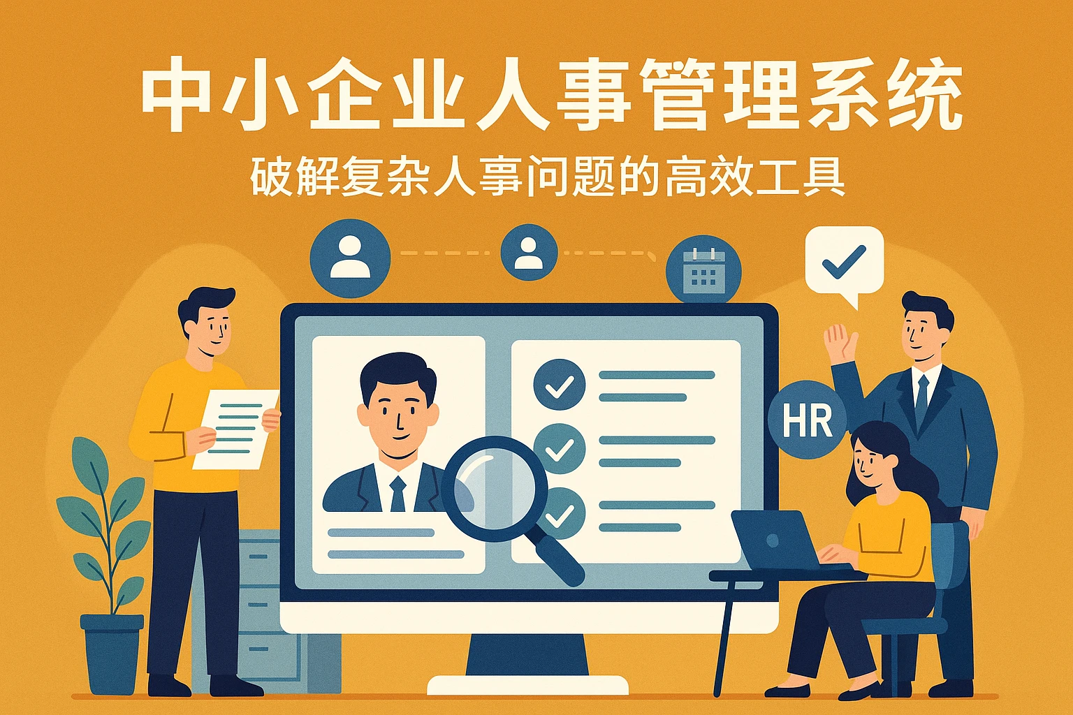 中小企业人事管理系统：破解复杂人事问题的高效工具