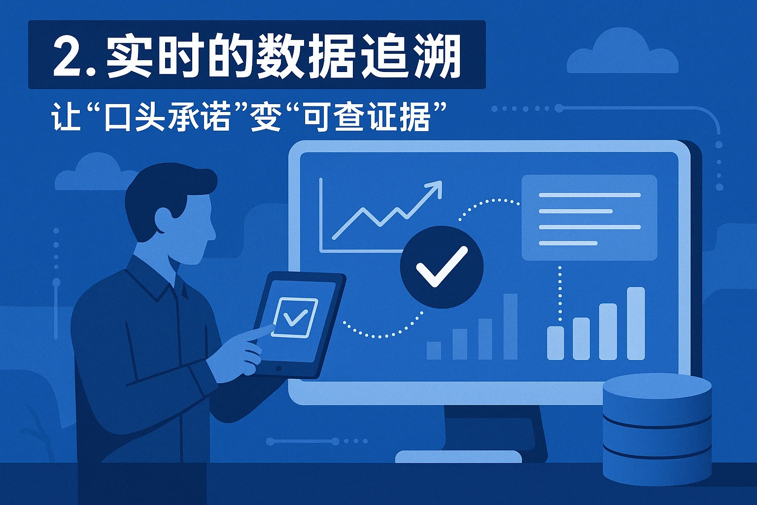 2. 实时的数据追溯：让“口头承诺”变“可查证据”