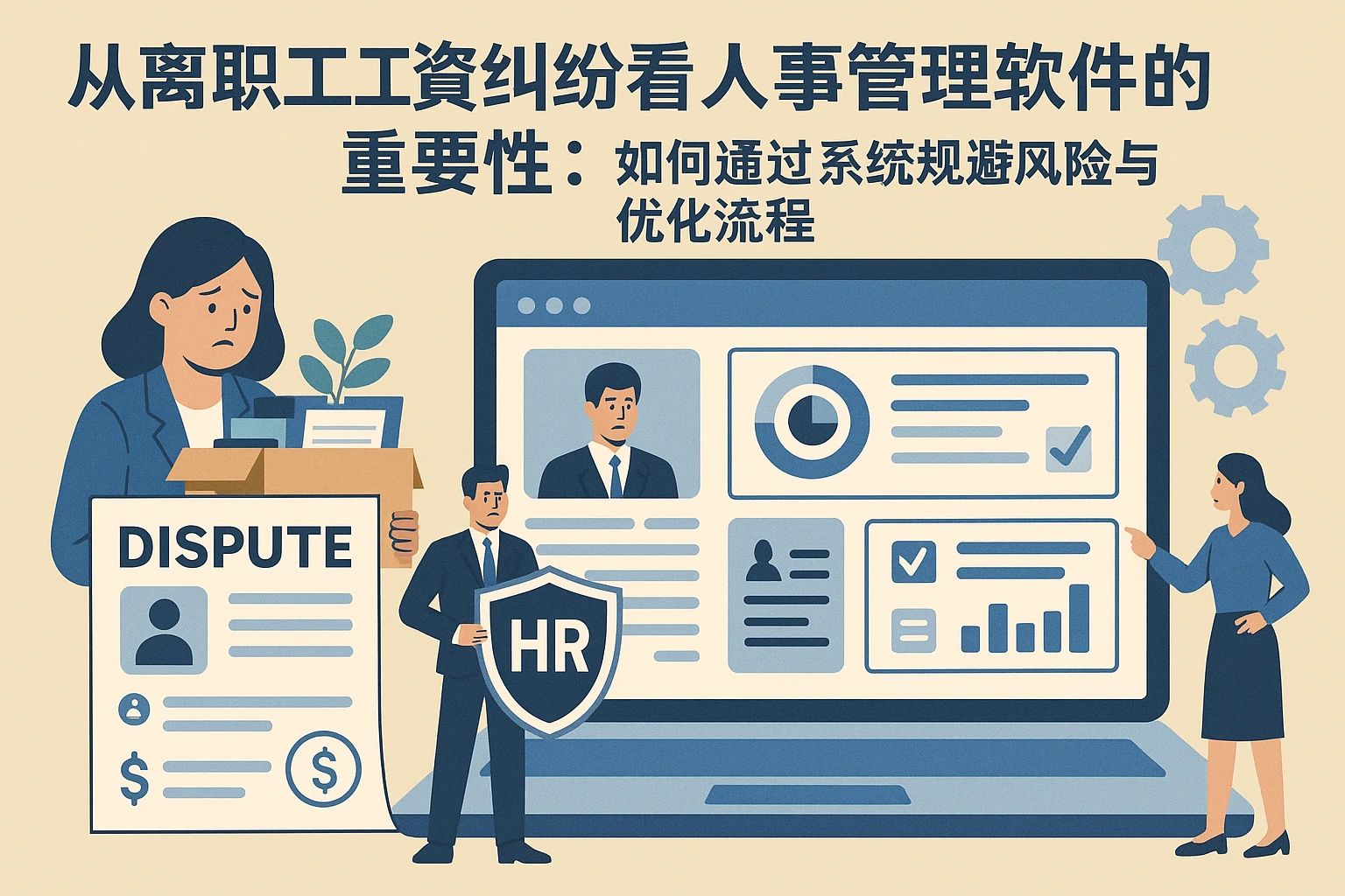 从离职工资纠纷看人事管理软件的重要性：如何通过系统规避风险与优化流程