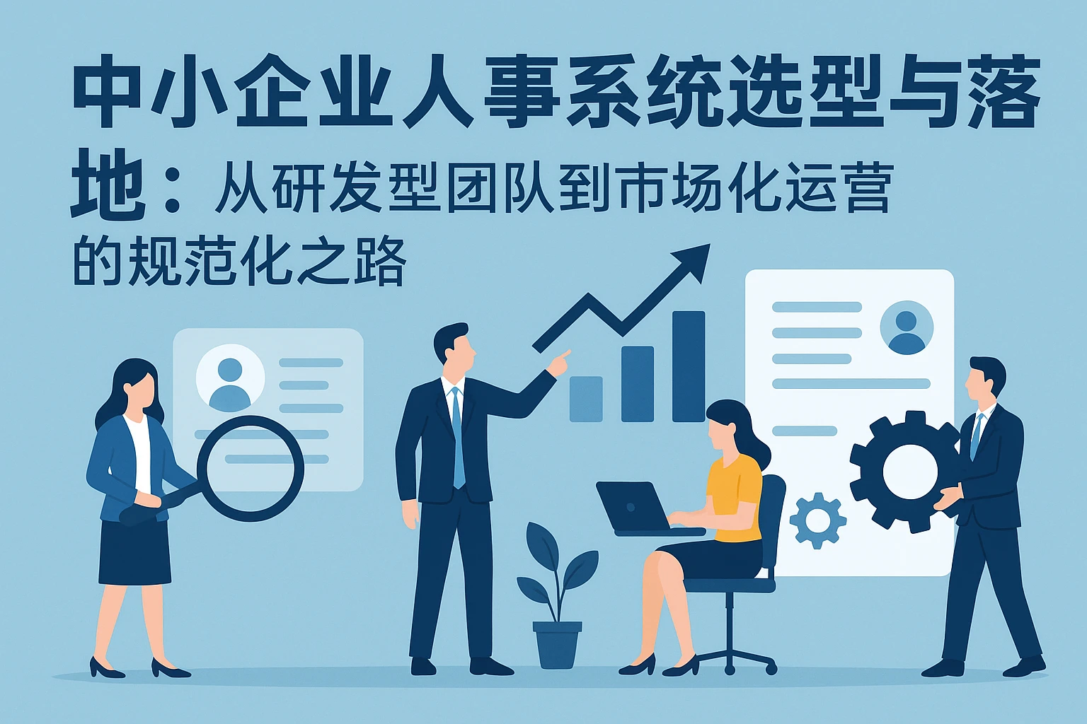 中小企业人事系统选型与落地：从研发型团队到市场化运营的规范化之路