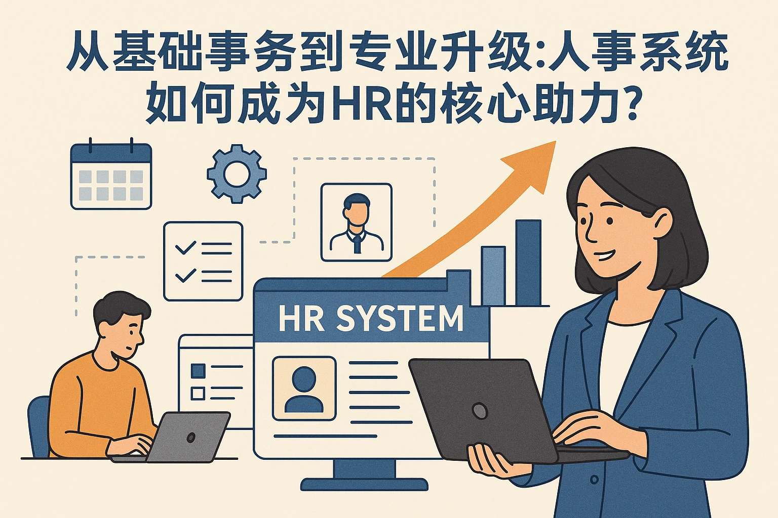 从基础事务到专业升级：人事系统如何成为HR的核心助力？