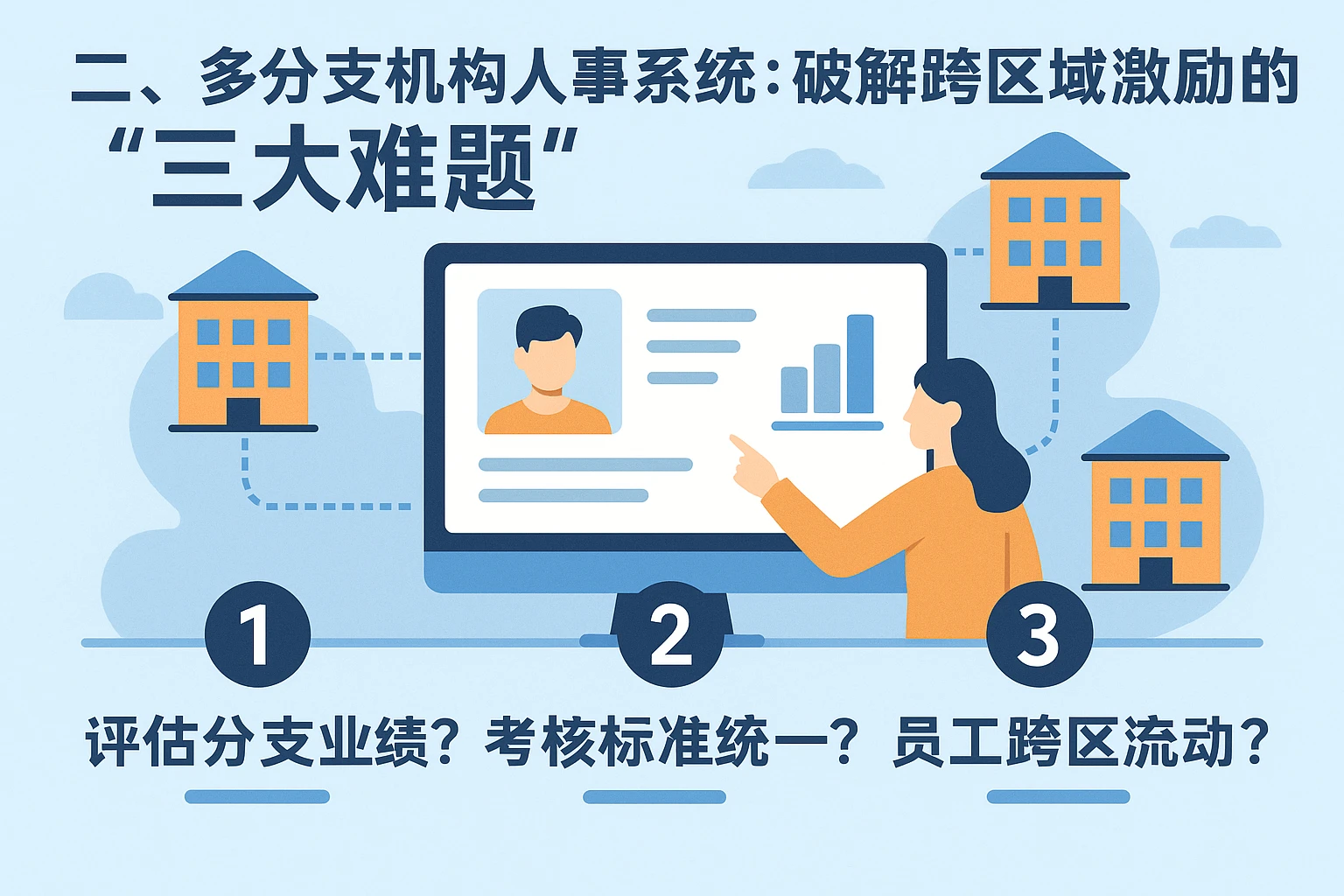 二、多分支机构人事系统：破解跨区域激励的“三大难题”