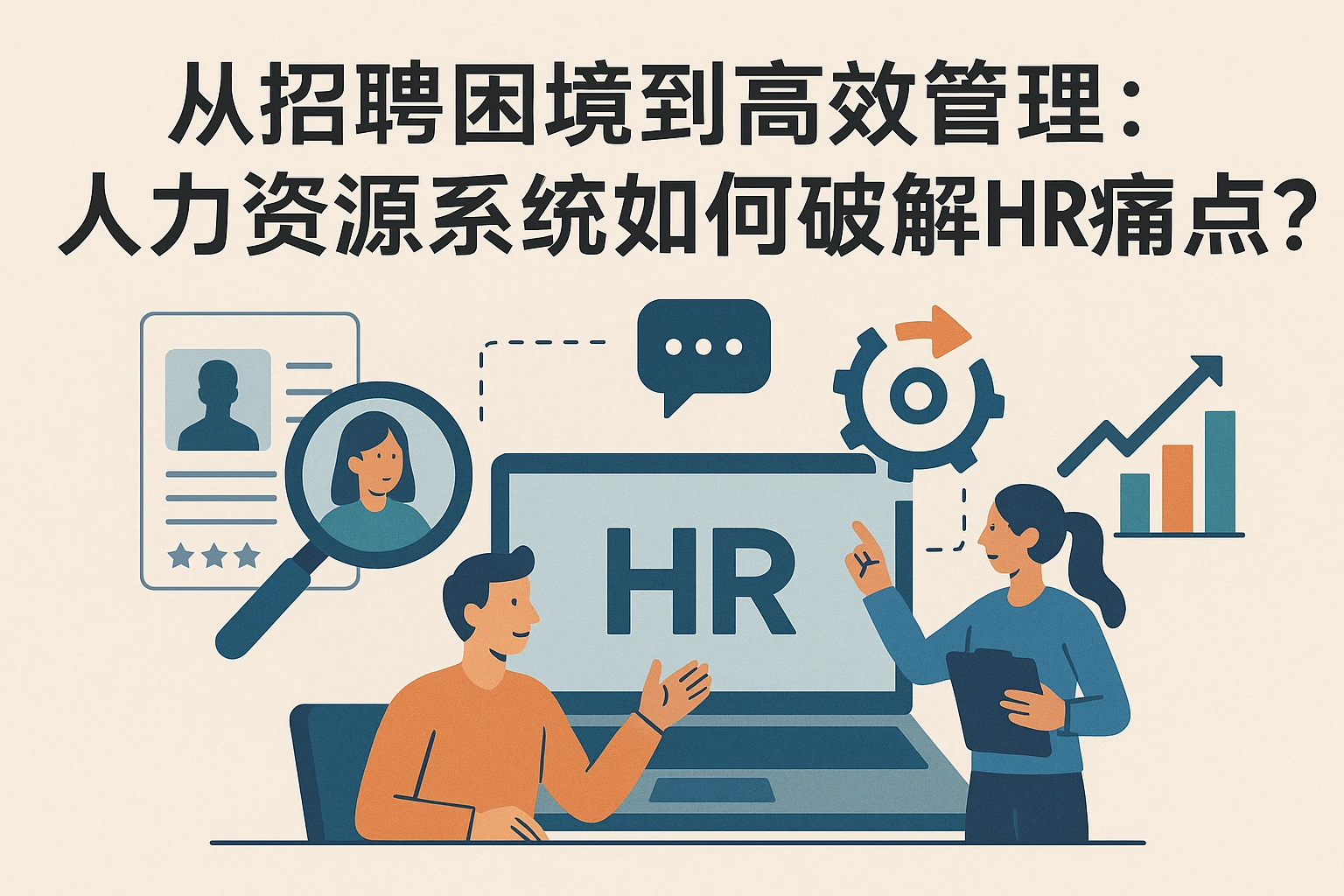从招聘困境到高效管理：人力资源系统如何破解HR痛点？