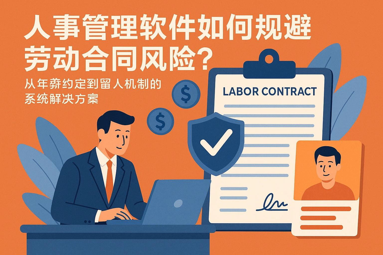 人事管理软件如何规避劳动合同风险？从年薪约定到留人机制的系统解决方案