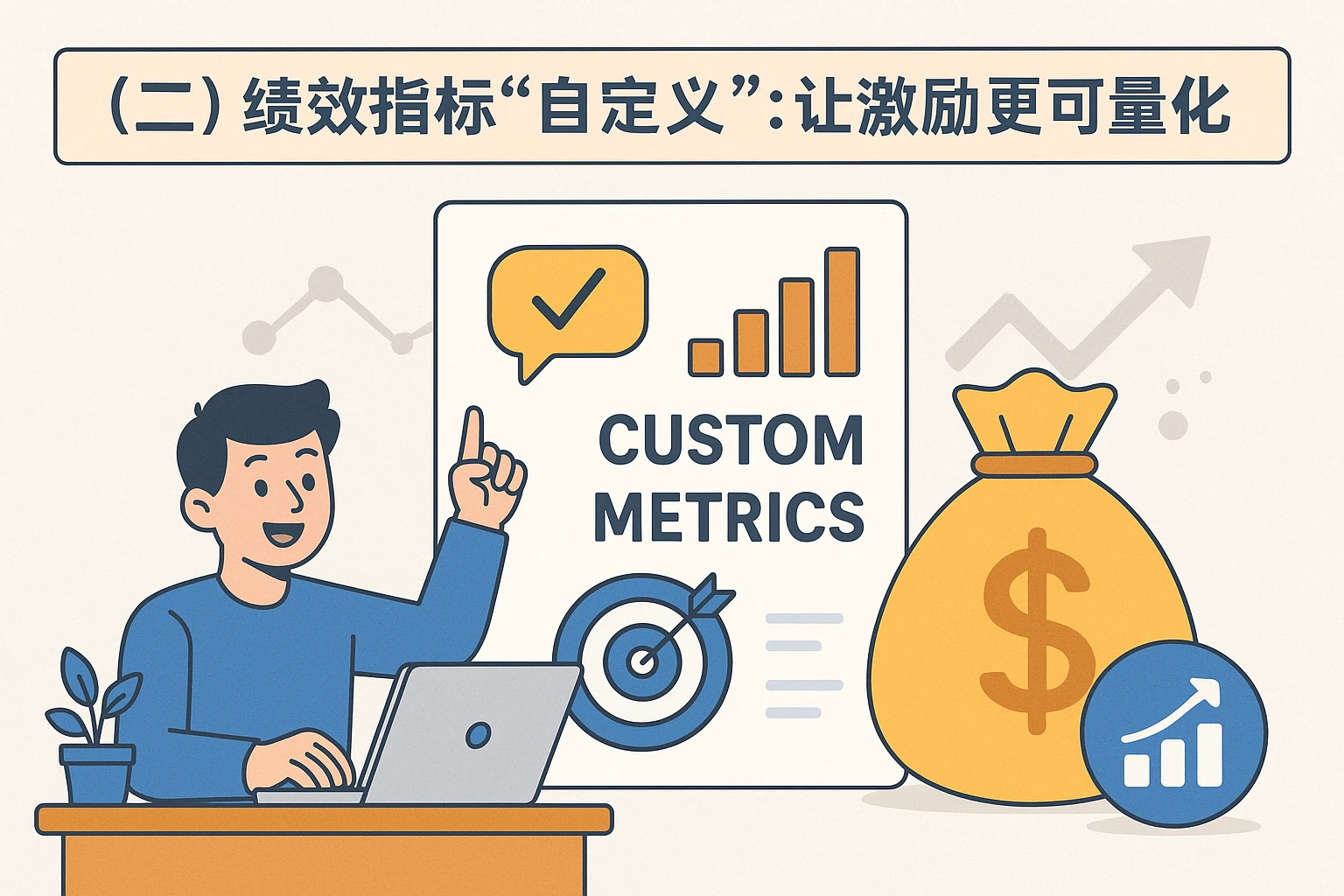 （二）绩效指标“自定义”：让激励更“可量化”