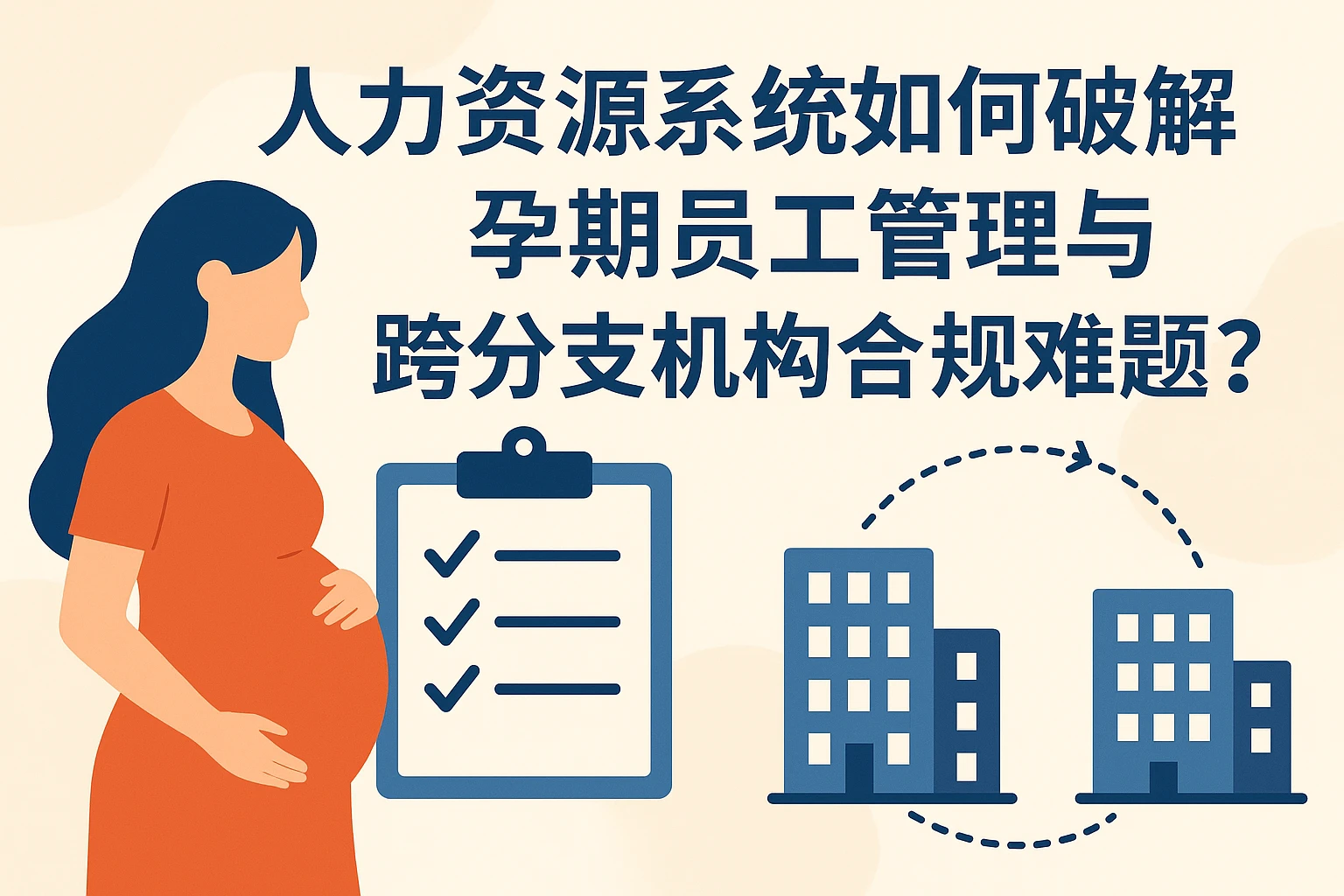 人力资源系统如何破解孕期员工管理与跨分支机构合规难题？