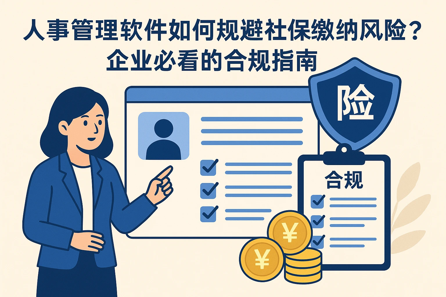 人事管理软件如何规避社保缴纳风险？企业必看的合规指南
