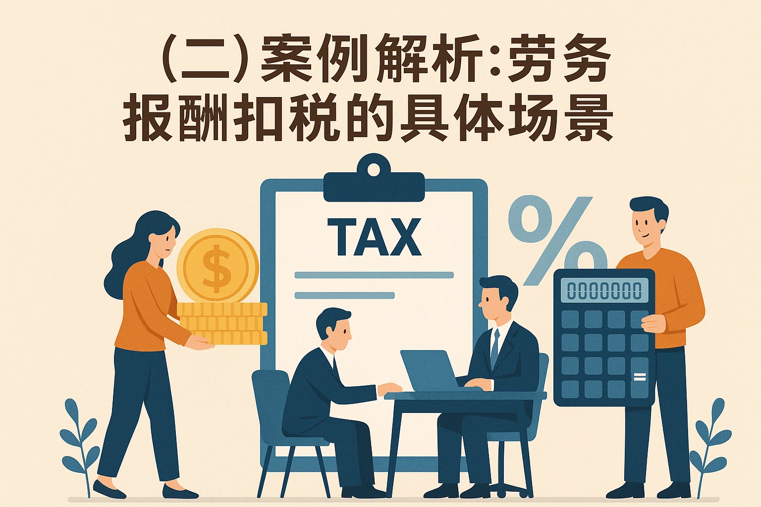 （二）案例解析：劳务报酬扣税的具体场景