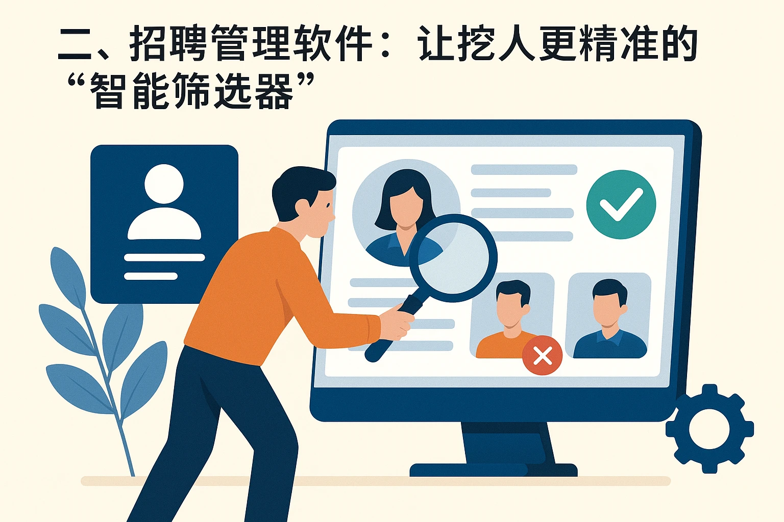 二、招聘管理软件：让挖人更精准的“智能筛选器”
