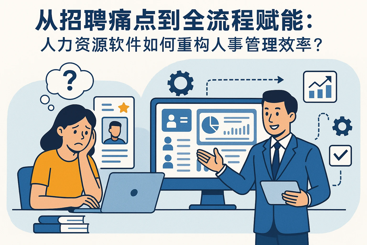 从招聘痛点到全流程赋能：人力资源软件如何重构人事管理效率？