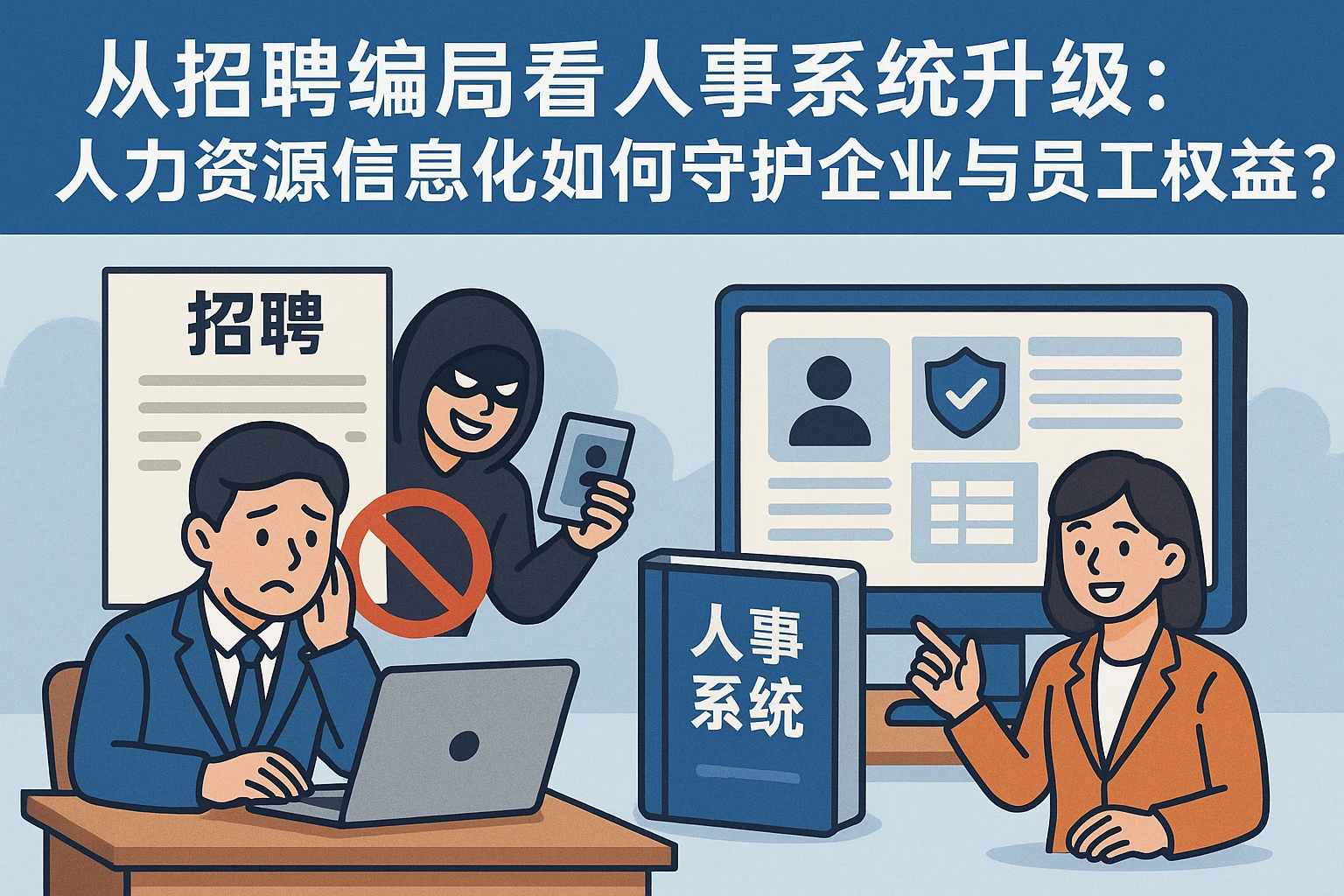从招聘骗局看人事系统升级：人力资源信息化如何守护企业与员工权益？