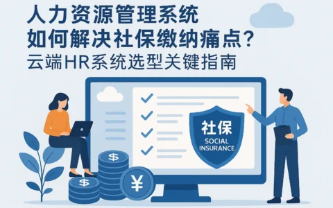 人力资源管理系统如何解决社保缴纳痛点？云端HR系统选型关键指南