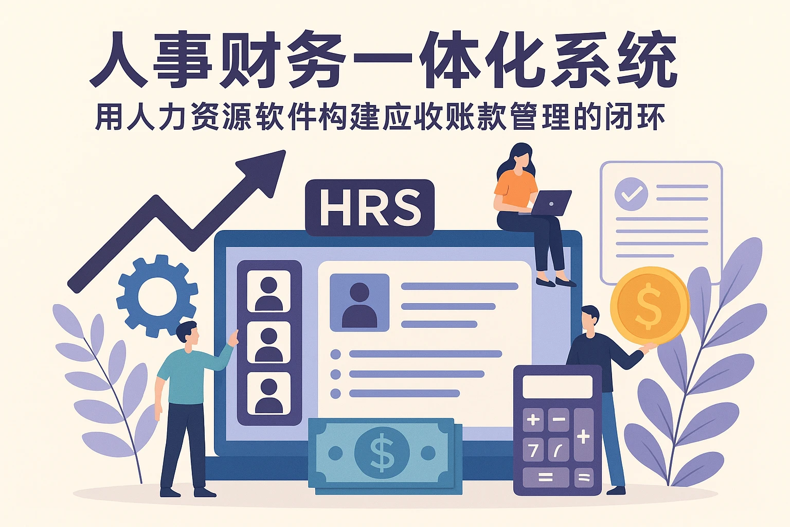 人事财务一体化系统：用人力资源软件构建应收账款管理的闭环