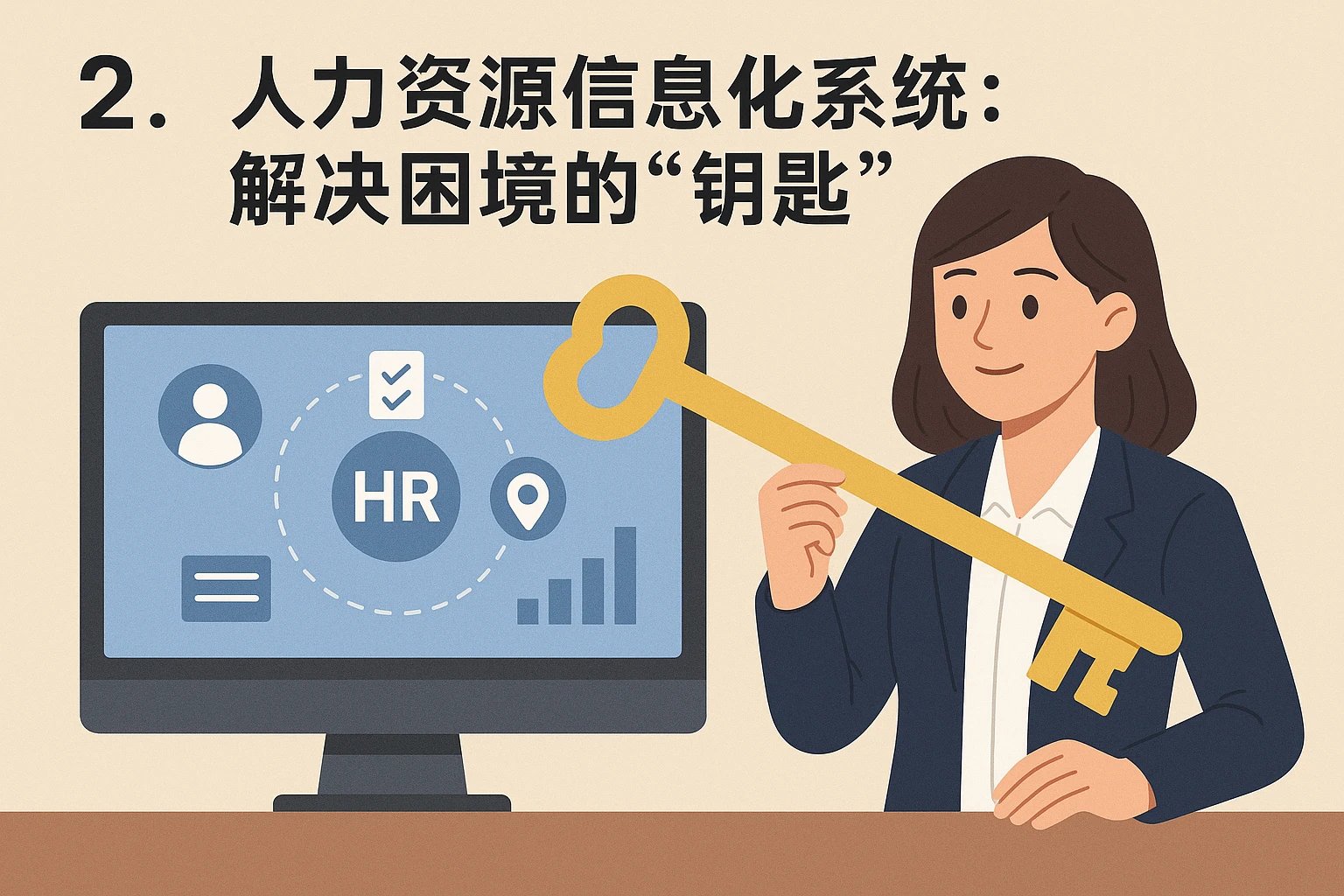 二、人力资源信息化系统：解决困境的“钥匙”