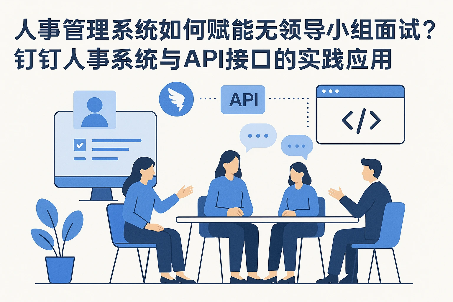 人事管理系统如何赋能无领导小组面试？钉钉人事系统与API接口的实践应用