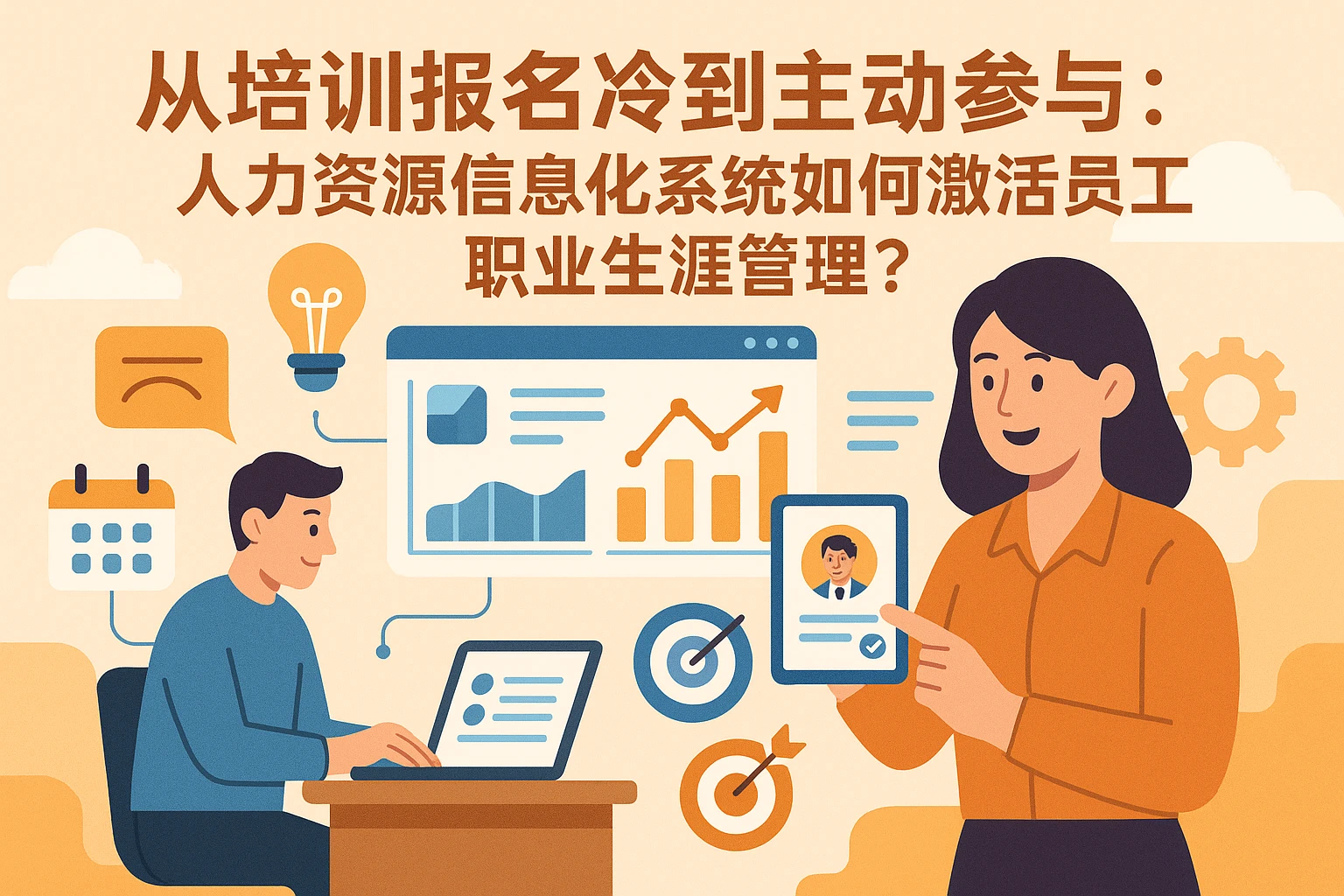 从培训报名冷到主动参与：人力资源信息化系统如何激活员工职业生涯管理？