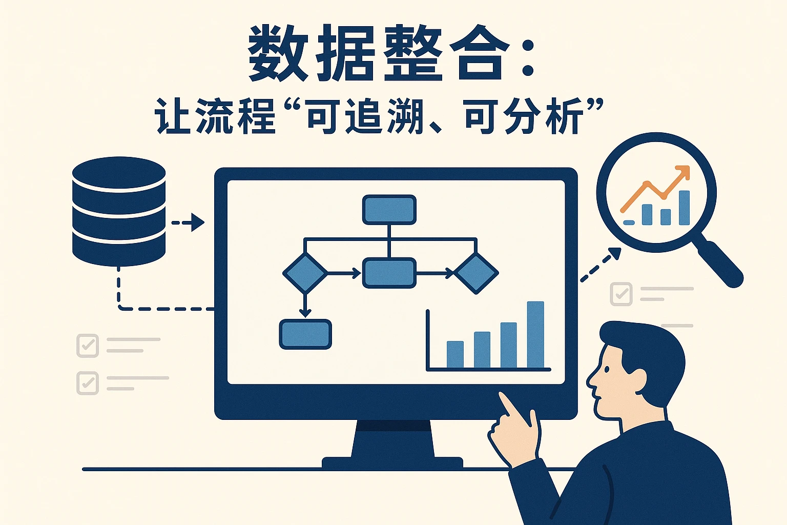 2. 数据整合：让流程“可追溯、可分析”