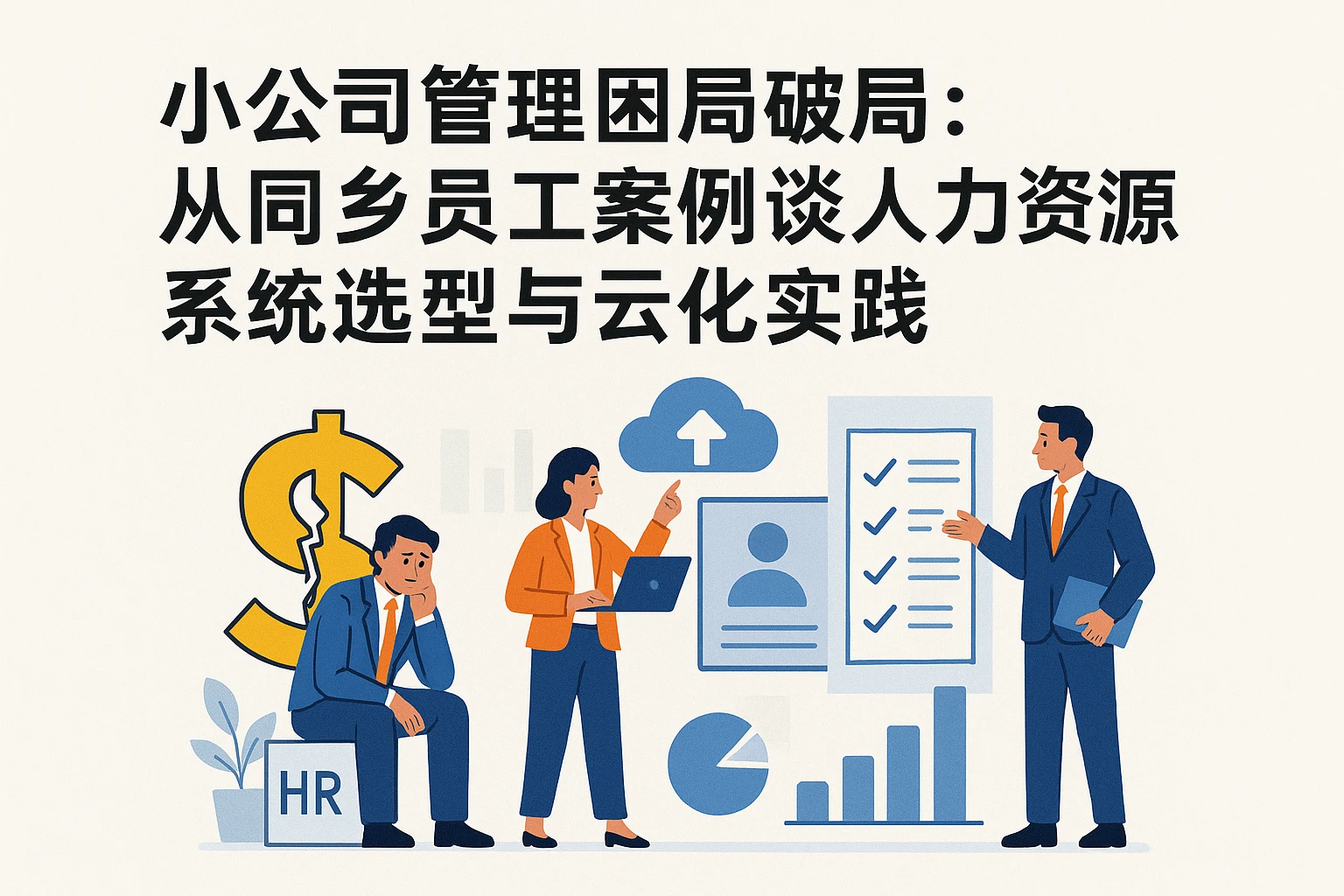 小公司管理困局破局：从同乡员工案例谈人力资源系统选型与云化实践