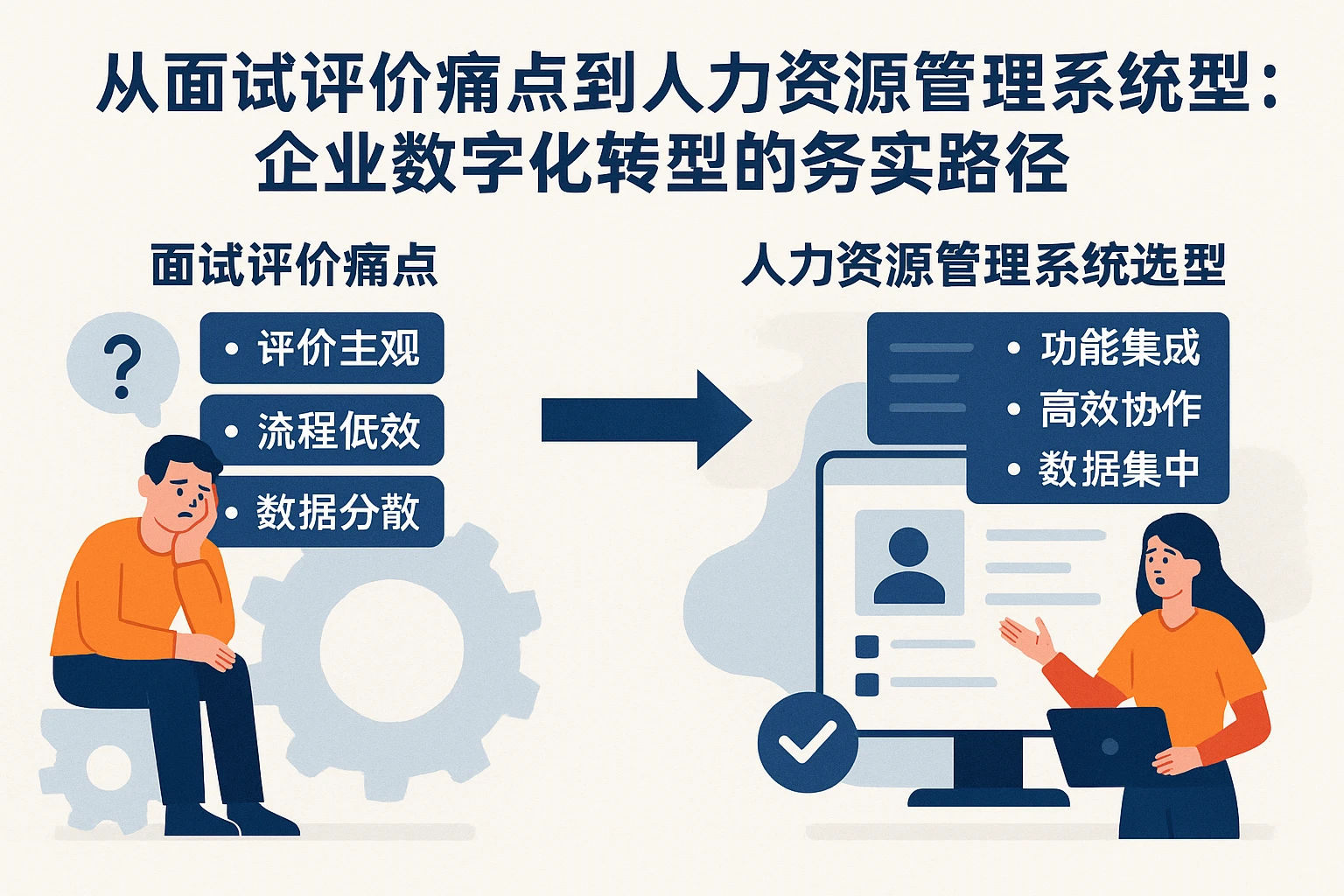 从面试评价痛点到人力资源管理系统选型：企业数字化转型的务实路径
