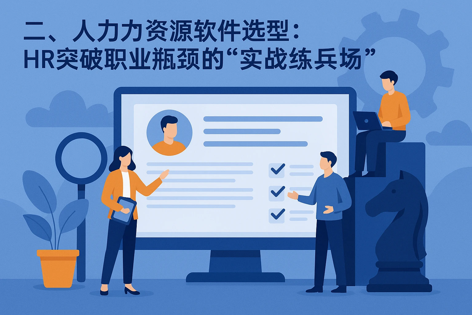 二、人力资源软件选型：HR突破职业瓶颈的“实战练兵场”