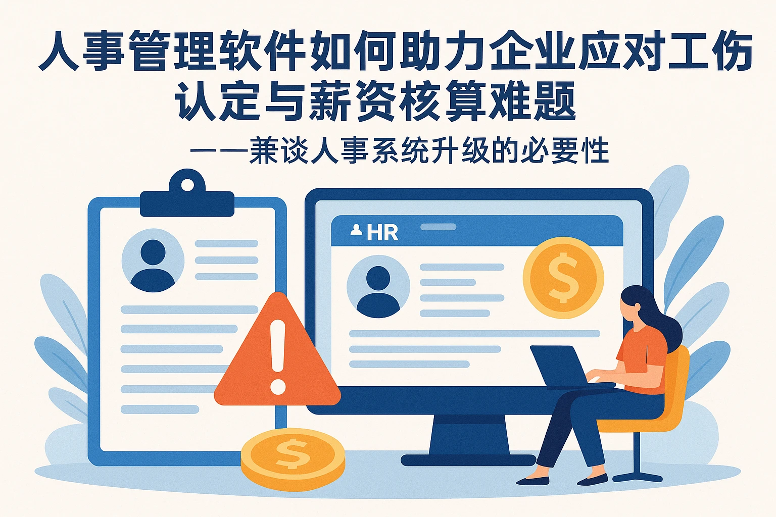 人事管理软件如何助力企业应对工伤认定与薪资核算难题——兼谈人事系统升级的必要性