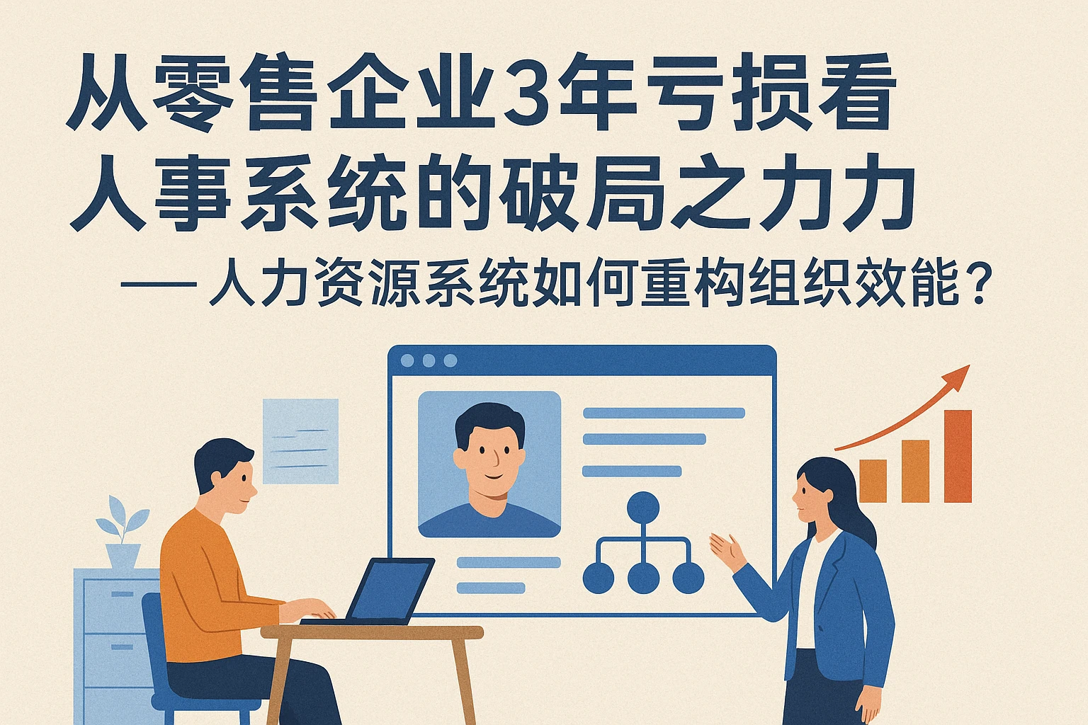 从零售企业3年亏损看人事系统的破局之力——人力资源系统如何重构组织效能？