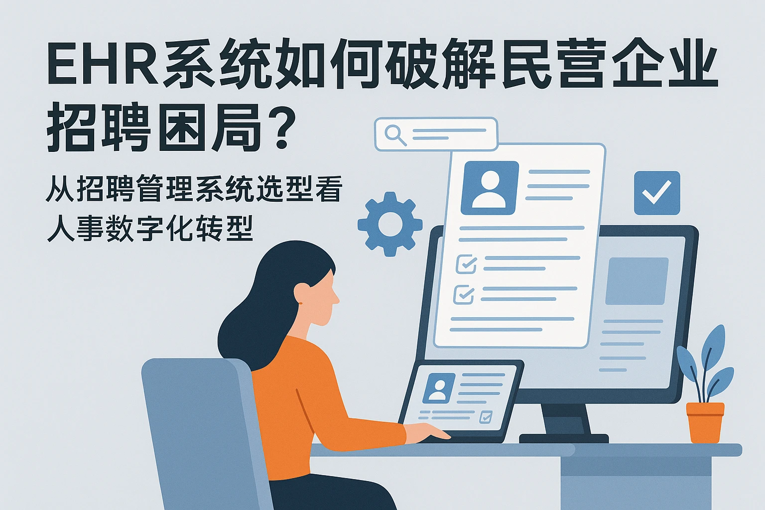 EHR系统如何破解民营企业招聘困局？从招聘管理系统选型看人事数字化转型