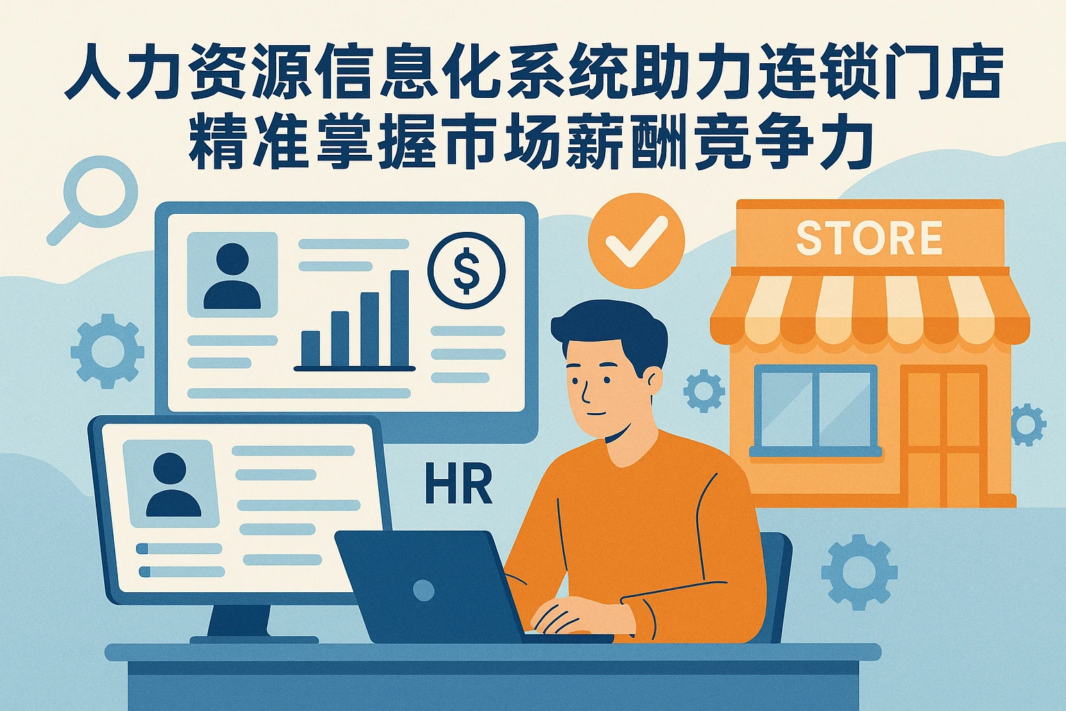 人力资源信息化系统助力连锁门店精准掌握市场薪酬竞争力