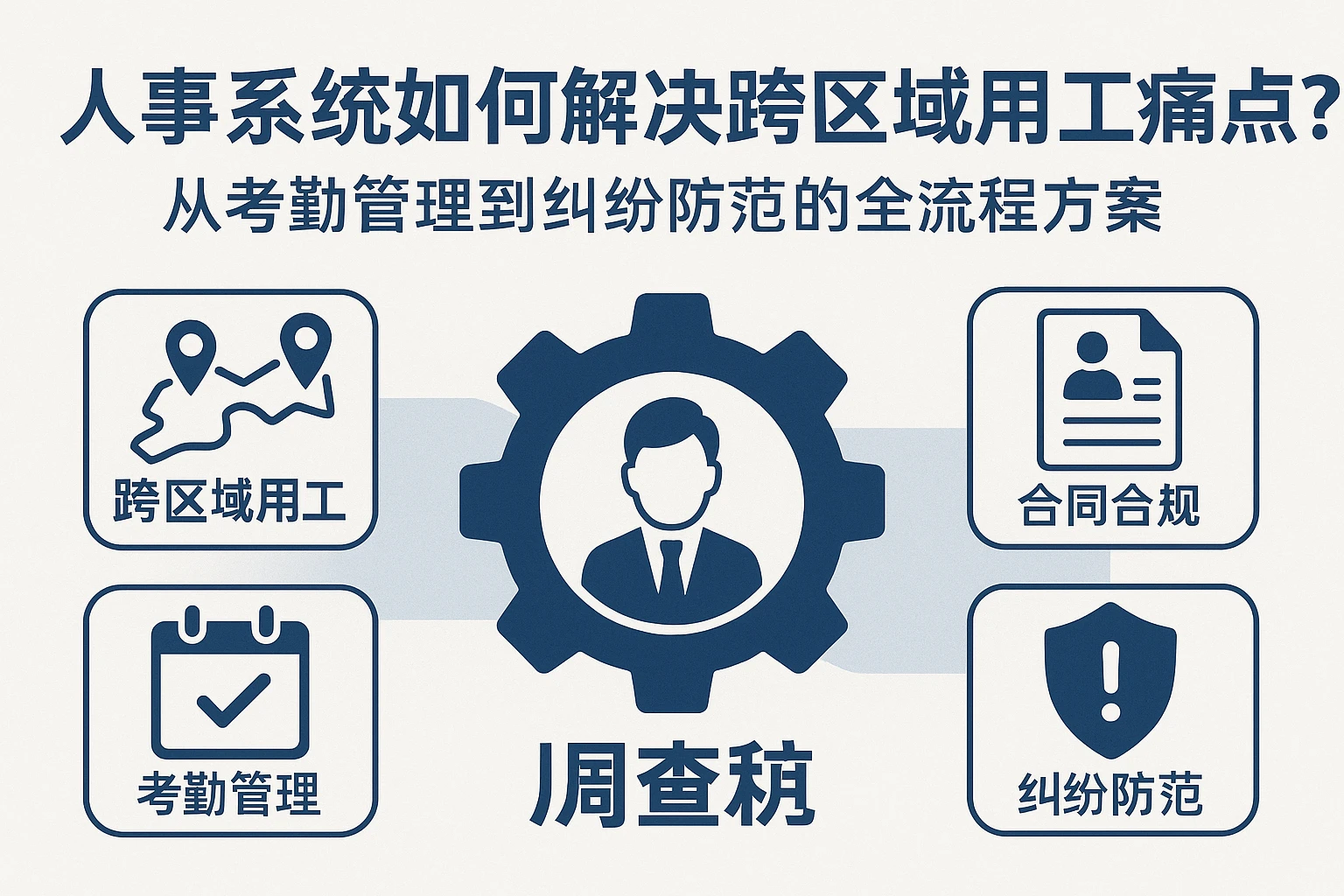 人事系统如何解决跨区域用工痛点？从考勤管理到纠纷防范的全流程方案