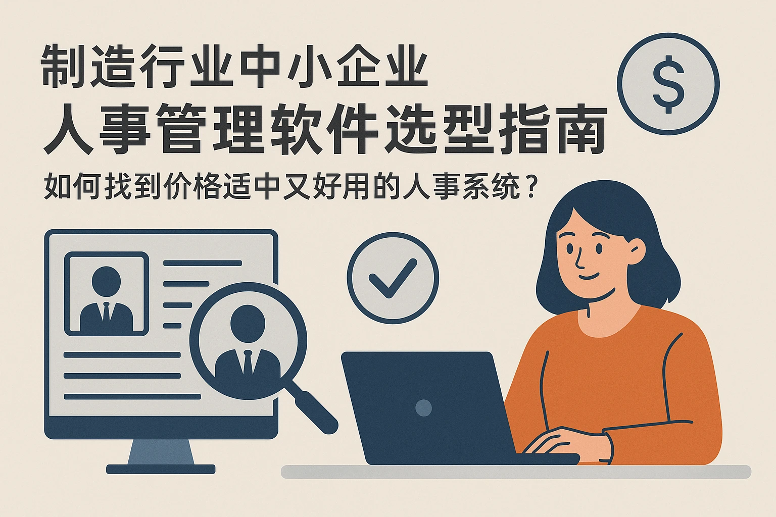 制造行业中小企业人事管理软件选型指南：如何找到价格适中又好用的人事系统？