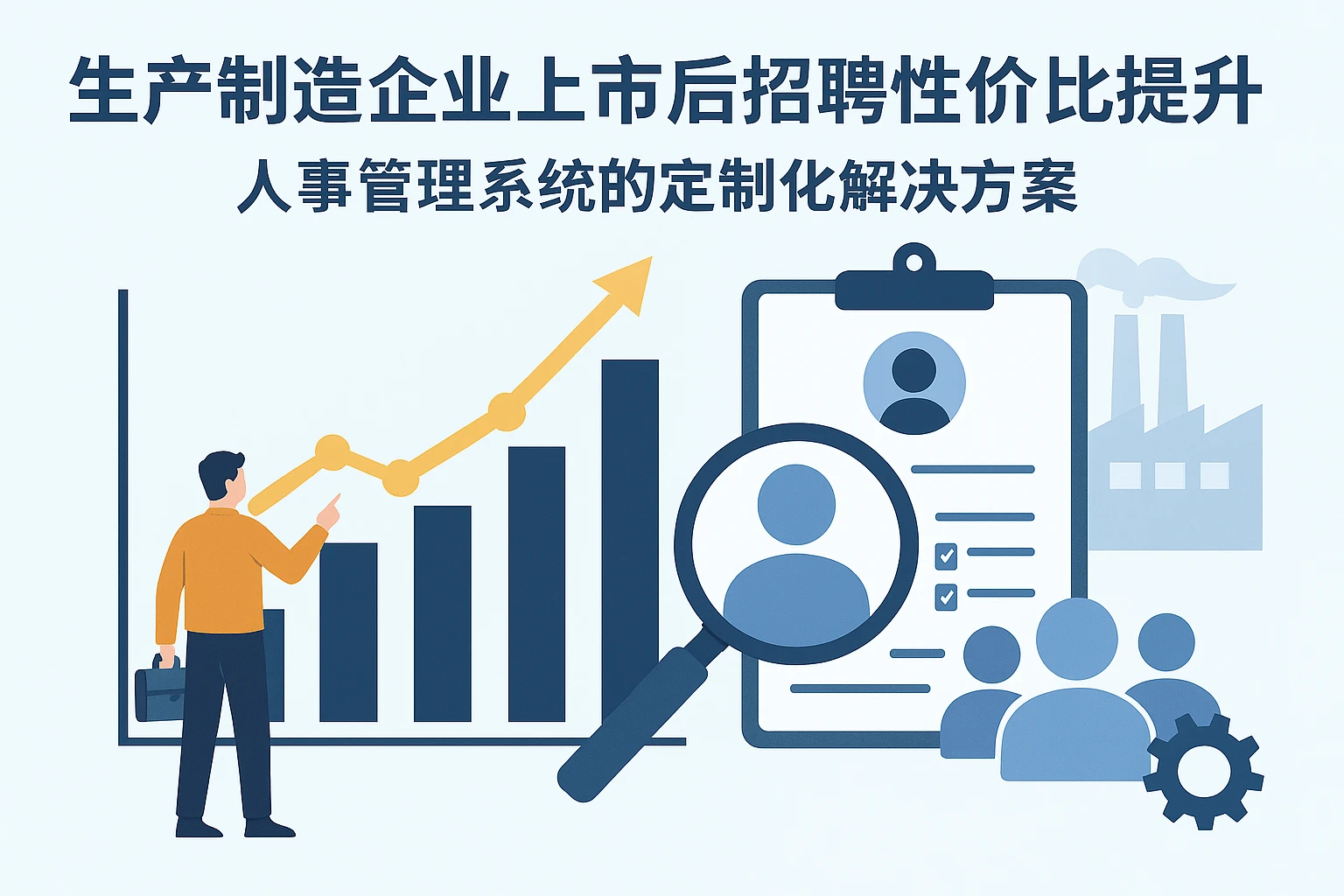 生产制造企业上市后招聘性价比提升：人事管理系统的定制化解决方案