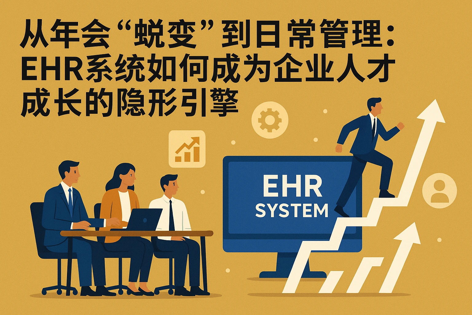 从年会“蜕变”到日常管理：EHR系统如何成为企业人才成长的隐形引擎