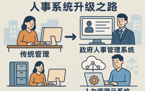 人事系统升级之路：从传统管理到政府人事管理系统与人力资源云系统的融合转型