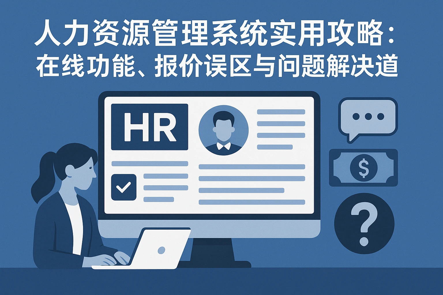 人力资源管理系统实用攻略：在线功能、报价误区与问题解决之道
