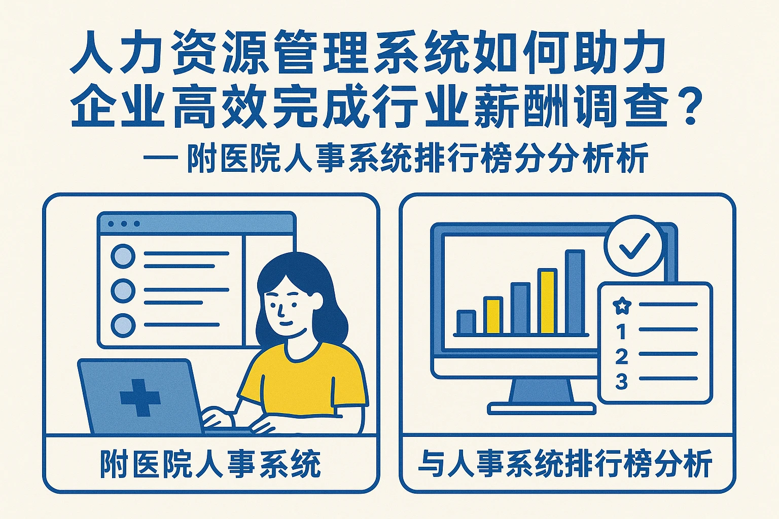 人力资源管理系统如何助力企业高效完成行业薪酬调查？——附医院人事系统与人事系统排行榜分析