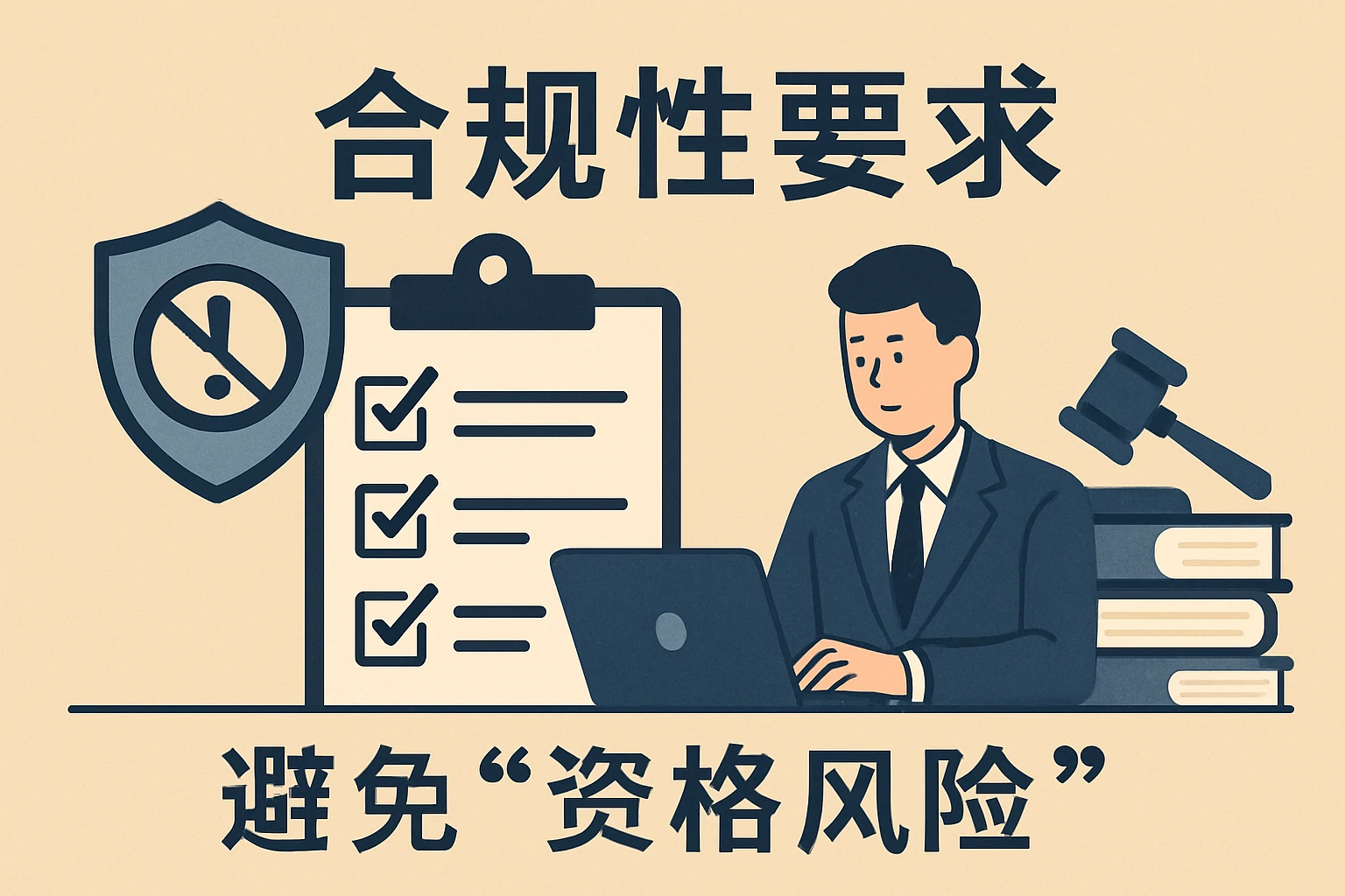 2. 合规性要求：避免“资格风险”