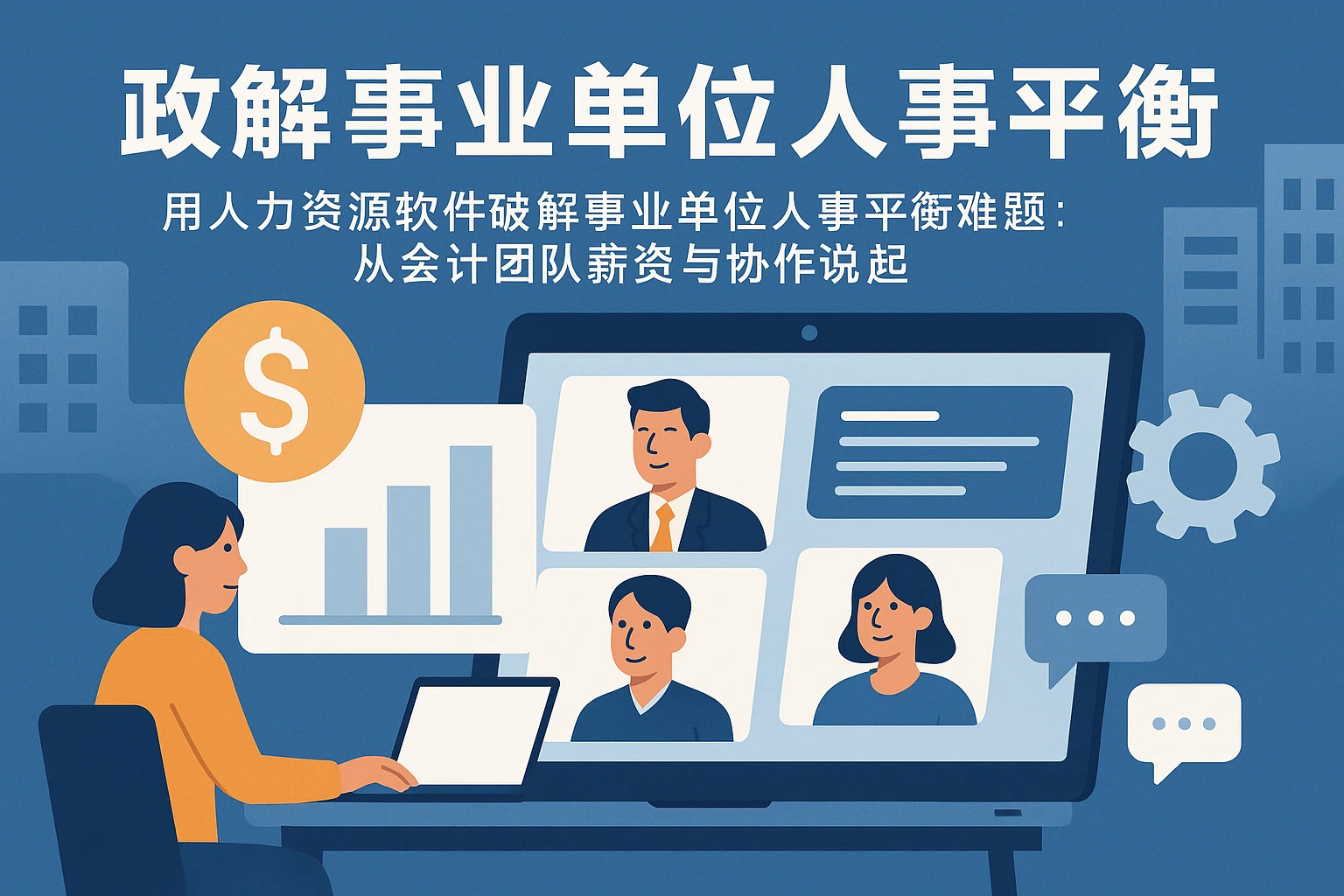 用人力资源软件破解事业单位人事平衡难题：从会计团队薪资与协作说起