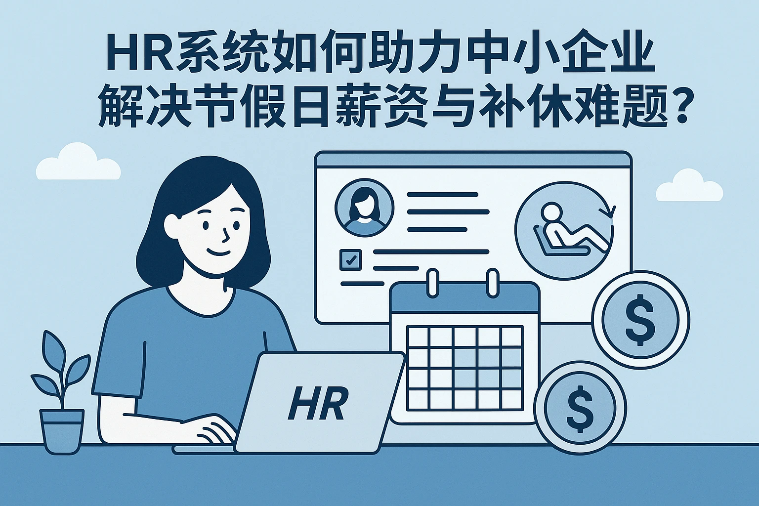 HR系统如何助力中小企业解决节假日薪资与补休难题？