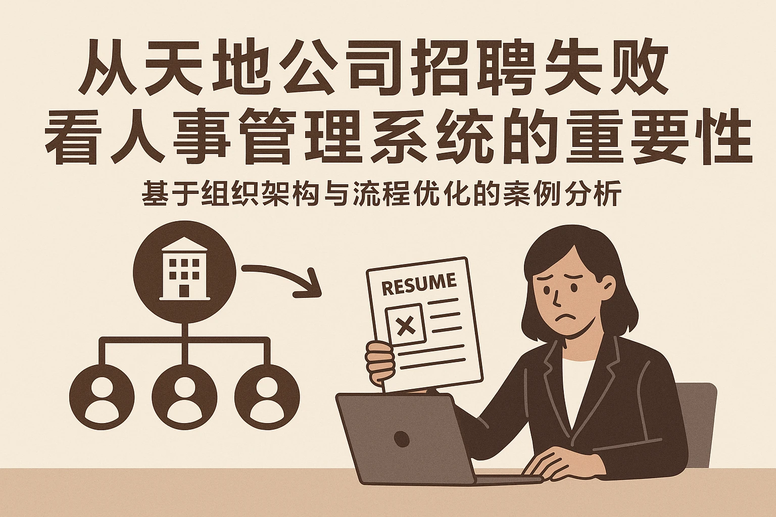 从天地公司招聘失败看人事管理系统的重要性——基于组织架构与流程优化的案例分析