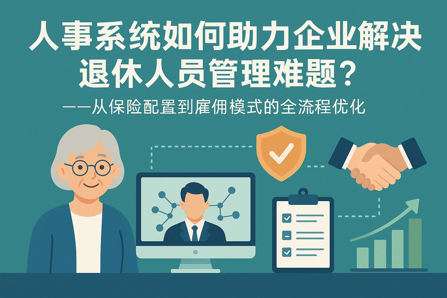 人事系统如何助力企业解决退休人员管理难题？——从保险配置到雇佣模式的全流程优化