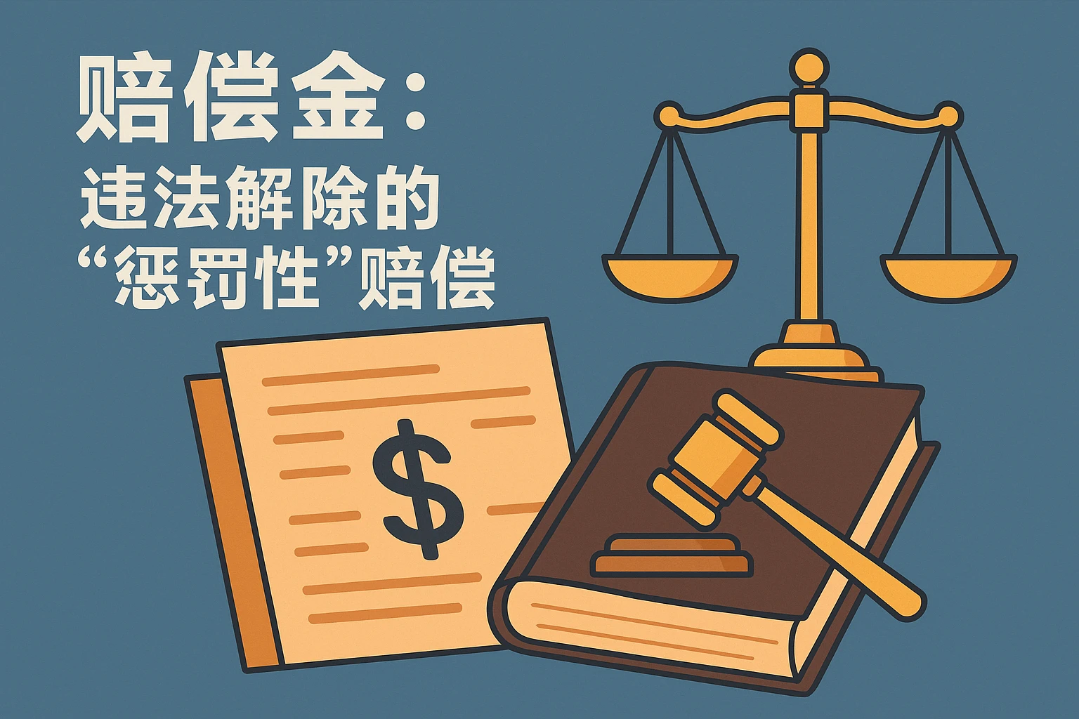 2. 赔偿金：违法解除的“惩罚性”赔偿